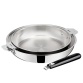Batterie de cuisine Lagostina ESPERTA TRIPLY POIGNEE AMOVIBLE Lot 2 Po Inox + poignee