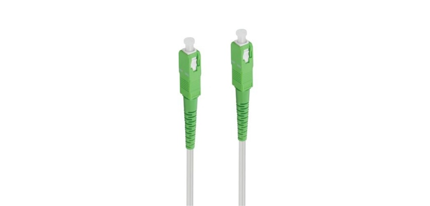 Câbles réseau Accsup CABLE FIBRE OPTIQUE POUR BOX INTERNET (BOUYGUES / SFR / ORANGE) 10M BLANC