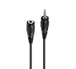 Câble et Connectique Accsup RALLONGE JACK 3,5 MALE / JACK 3,5 FEMELLE 3M NOIR
