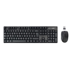 Ensemble clavier et souris Accsup CS 05 FR V2 - Ensemble clavier et souris sans fil
