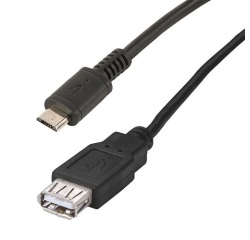 Câble et Connectique Erard CABLE OTG MICRO USB MALE / USB-A FEMELLE