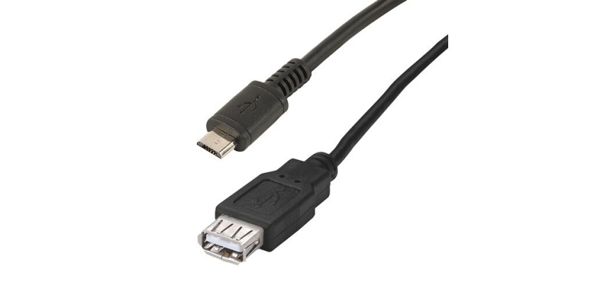 Câble et Connectique Erard CABLE OTG MICRO USB MALE / USB-A FEMELLE