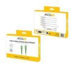 Câbles réseau Accsup CABLE FIBRE OPTIQUE POUR BOX INTERNET (BOUYGUES / SFR / ORANGE) 3M BLANC