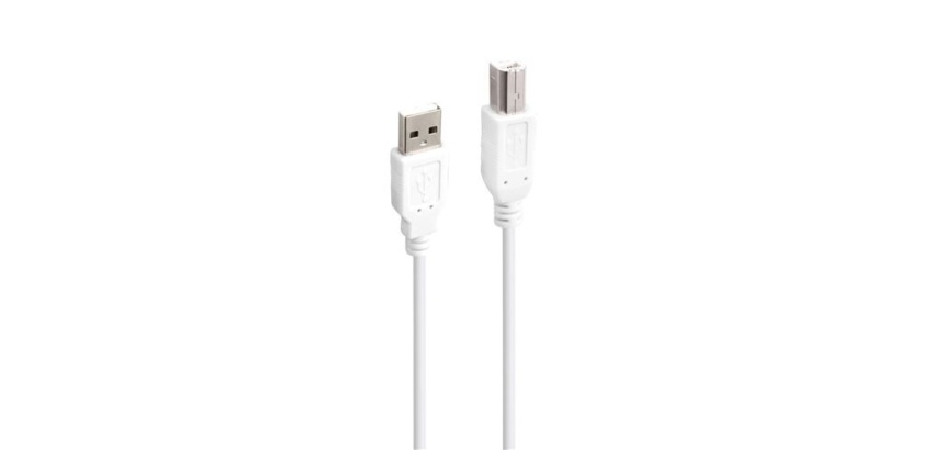 Cables USB Accsup CABLE IMPRIMANTE USB-A VERS USB-B 2.0 5M BLANC