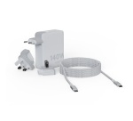 Chargeur et câble d'alimentation PC Xtorm Chargeur secteur 140W GaN-Ultra avec adaptateurs voyage + cable USB-C PD 240W 2M