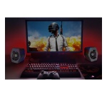 Enceinte PC Hecate Paire d'Enceintes Gaming HECATE G2000 Bluetooth 32W Noir