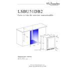 Cave de service La Sommeliere LSBU51DB2