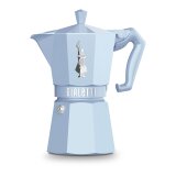 Cafetière italienne ou à piston Bialetti SET MOKA EX 6TZ bleu