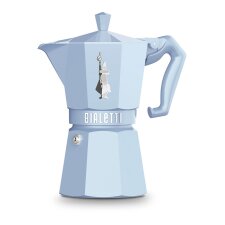 Cafetière italienne ou à piston Bialetti SET MOKA EX 6TZ bleu