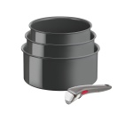 Batterie de cuisine Tefal CASSEROLES 16/18/20 CM + POIGNEE AMOVIBLE INGENIO RENEW INDUCTION L2609402