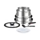Batterie de cuisine Tefal BATTERIE DE CUISINE 10 PIECES INGENIO EMOTION INDUCTION ET FOUR L897S104