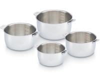 Série de 4 casseroles de 14 à 20 cm - Select