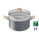 Marmite / Faitout Tefal FAITOUT DETOX 24 CM, PANIER VAPEUR INDUCTION G2669002