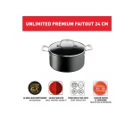 Faitout 24 cm + couvercle - Unlimited Premium