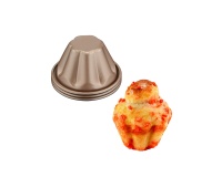 Plat / moule Tefal Creabake Set de 3 moules a brioches J3089304