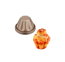 Plat / moule Tefal Creabake Set de 3 moules a brioches J3089304