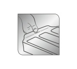 Plat / moule Tefal Creabake Support 6 empreintes pour moules a gateaux Creabake J3040204