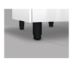 Piano de cuisson Airlux AA8PGWH2 - Butanette 80cm Gaz Blanc