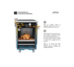 Piano de cuisson Airlux AA8PGWH2 - Butanette 80cm Gaz Blanc