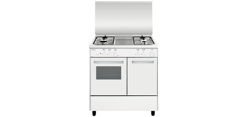 Piano de cuisson Airlux AA8PGWH2 - Butanette 80cm Gaz Blanc