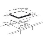 Plaque vitrocéramique Electrolux EHV6343IOK