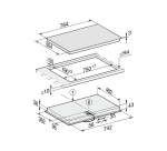 Plaque vitrocéramique Miele KM 6522 FR