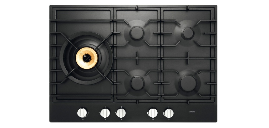 Plaque gaz Asko HG1776AB NOIR GRAPHITE