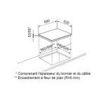 Plaque induction Airlux ATID632WHN BLANC