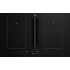 Plaque de cuisson avec hotte intégrée Beko HIXI84700UF