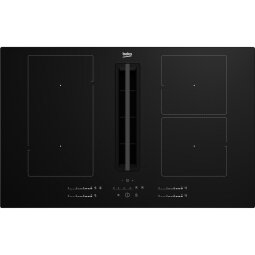 Plaque de cuisson avec hotte intégrée Beko HIXI84700UF + HOTTE INTEGREE