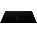 Plaque de cuisson avec hotte intégrée Falmec ZER03420 ZERO noir evacuation