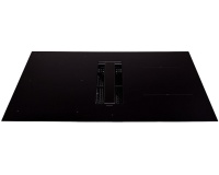 Plaque de cuisson avec hotte intégrée Falmec ZER03420 ZERO noir evacuation