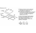 Plaque induction Siemens EX63RBEB6E