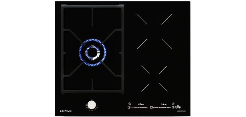 Plaque mixte Airlux ATGI612BK