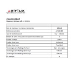 Plaque mixte Airlux ATGI612BK