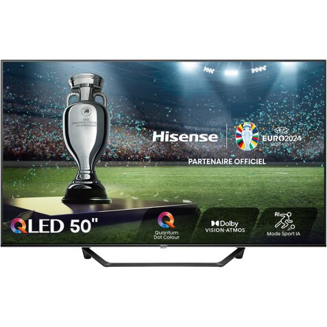 TV LED Hisense 50A7NQ QLED Dolby Vision & Atmos 60Hz 4K 126cm 2024