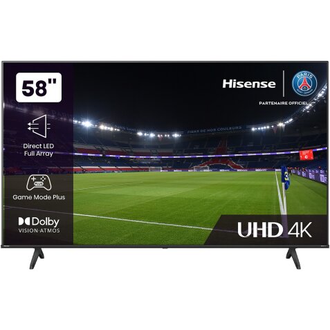 TV LED Hisense 58A6N LED Dolby Vision 60Hz 4K 147cm 2024