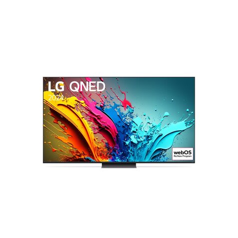 TV LED Lg 65QNED87T QNED Pied central ajustable 120Hz 4K 165cm 2024