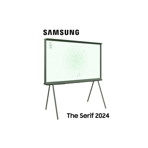 TV LED Samsung The Serif Lifestyle TQ55LS01D Qled Design 360 4K 139cm Vert 2024