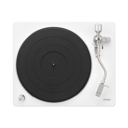 Platine vinyle Denon DP-400 Blanc
