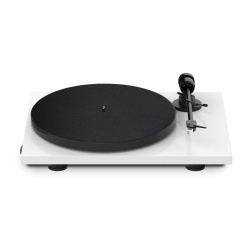 Platine vinyle Pro-ject E1 BT Blanc avec cellule Audio-Technica AT3600L