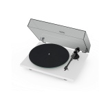 Platine vinyle Pro-ject T1 Evo Blanc + Cellule Ortofon OM10