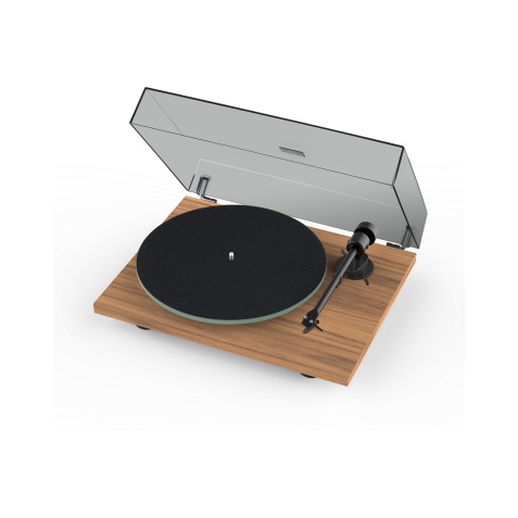 Platine vinyle Pro-ject T1 Evo BT Noyer + Cellule Ortofon OM10