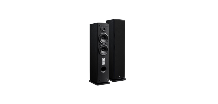Enceinte colonne Triangle Zerius 902 Noir vendue à l'unité