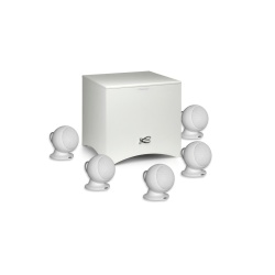 Pack enceintes Home Cinéma Cabasse ALCYONE 3 SYSTEME BLANC MAT