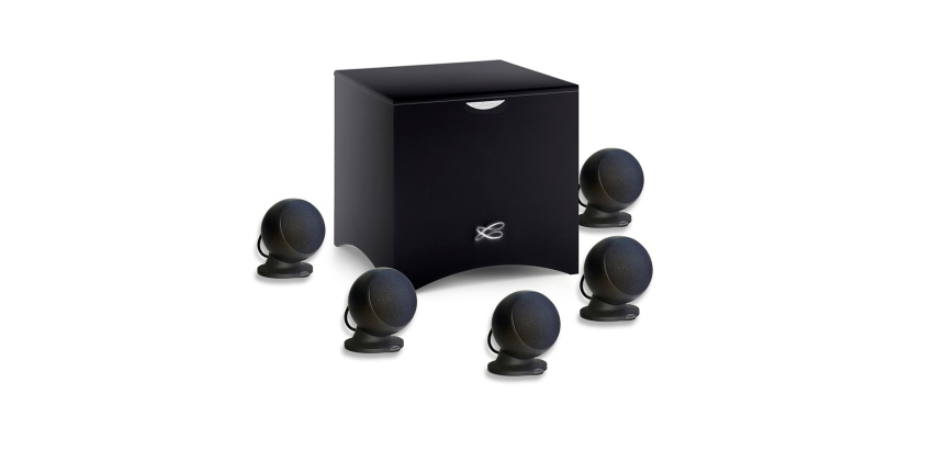 Pack enceintes Home Cinéma Cabasse ALCYONE 3 SYSTEME NOIR MAT