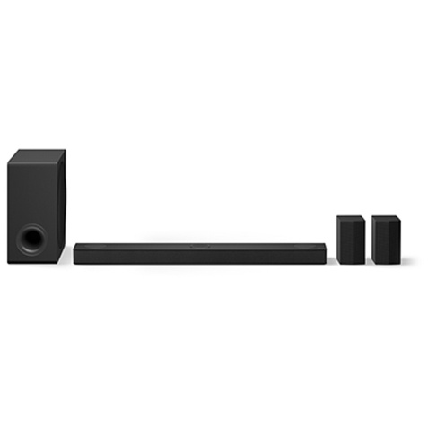 Barre de son Lg S80TR - 5.1.3ch - caisson de basse sans-fil - enceinte arriere sans-fil - Dolby Atmos - DTS:X