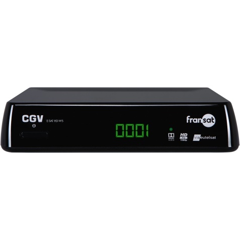 Décodeur TNT par satellite Cgv ESAT HD-W5