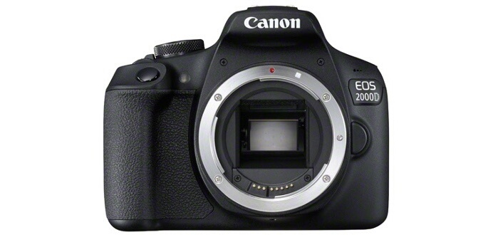 Appareil photo Reflex Canon EOS 2000D NU