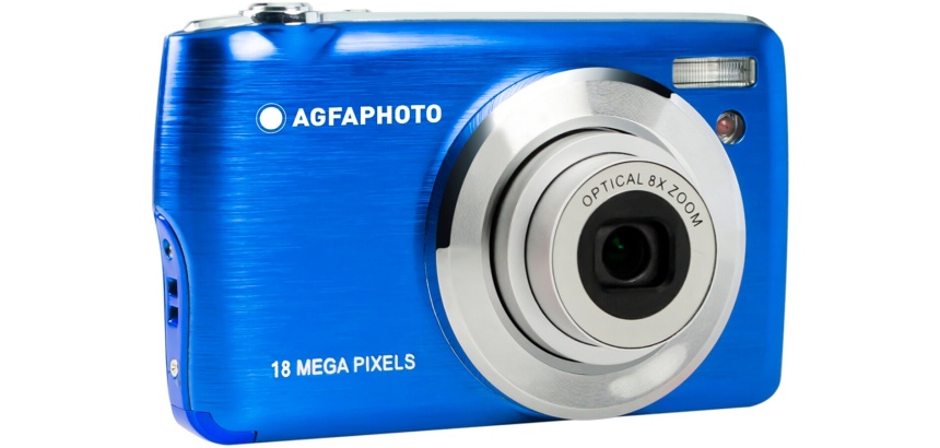 Appareil photo compact Agfaphoto Realishot DC8200 Bleu - Carte SD 16 GO